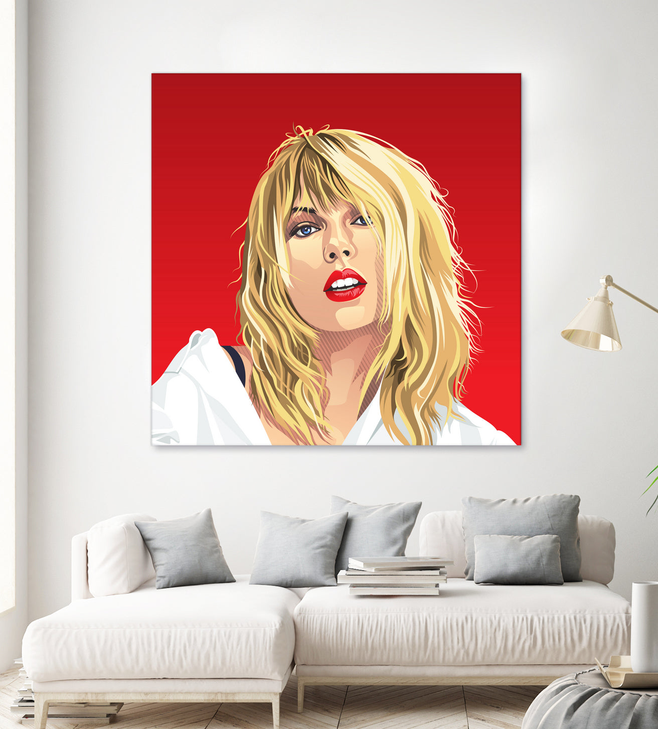 Taylor Swift RED by Laksana Ardie on GIANT ART - red photo illustration