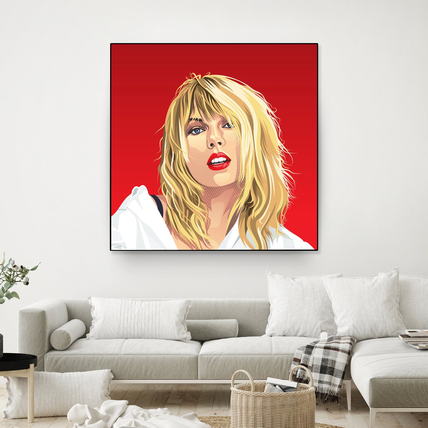 Taylor Swift RED by Laksana Ardie on GIANT ART - red photo illustration