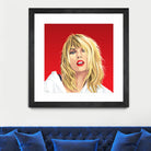 Taylor Swift RED by Laksana Ardie on GIANT ART - red photo illustration