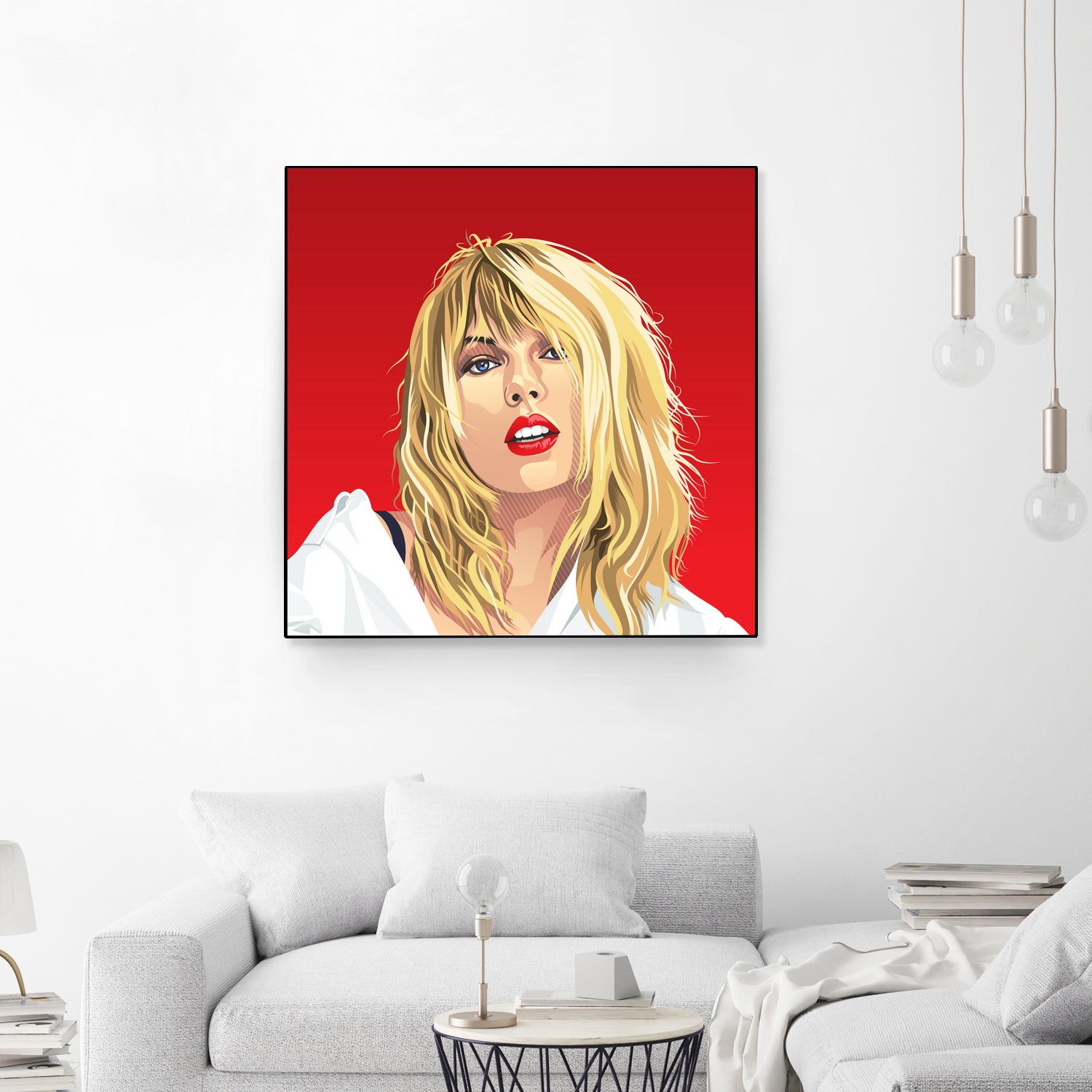 Taylor Swift RED by Laksana Ardie on GIANT ART - red photo illustration