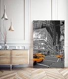 NYC - Yellow Cabs - Lehman Brothers by Ralph Frankenberg on GIANT ART - black photo illustration