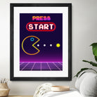 Pacman by ishan mishra on GIANT ART - white digital drawing