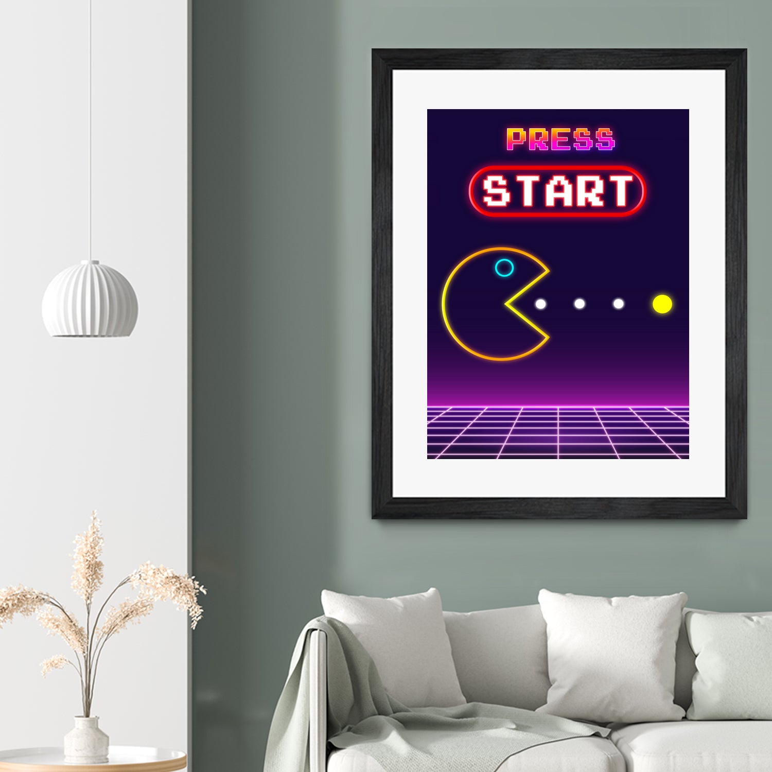 Pacman by ishan mishra on GIANT ART - white digital drawing