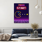 Pacman by ishan mishra on GIANT ART - white digital drawing