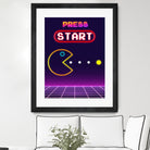 Pacman by ishan mishra on GIANT ART - white digital drawing