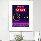 Pacman by ishan mishra on GIANT ART - white digital drawing