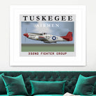 Duchess Arlene Of The Tuskegee Airmen by Matthew Webb on GIANT ART - gray digital drawing