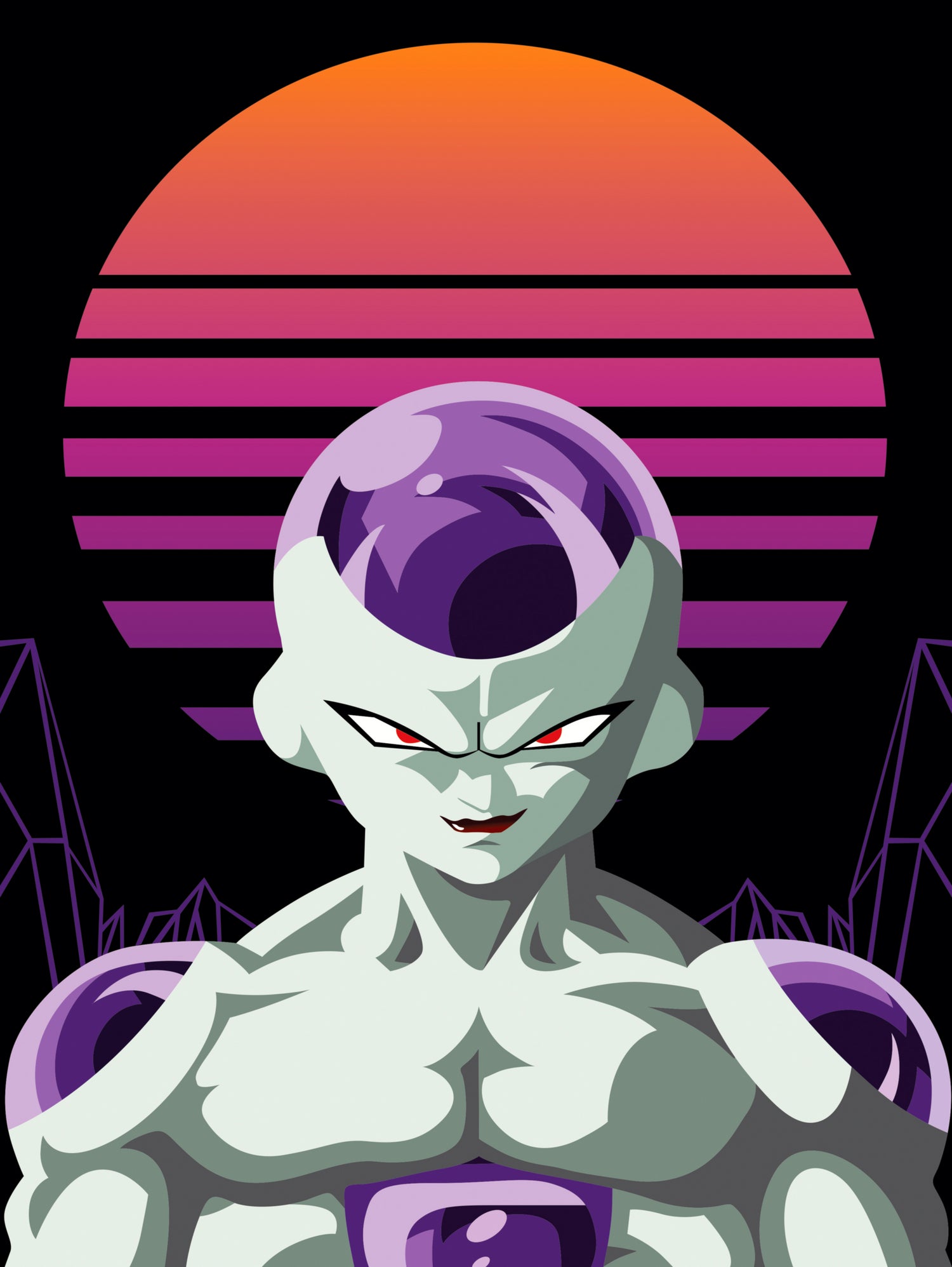 FRIEZA Dragon BALL by Muhamat Azmi Muna on GIANT ART - white character design