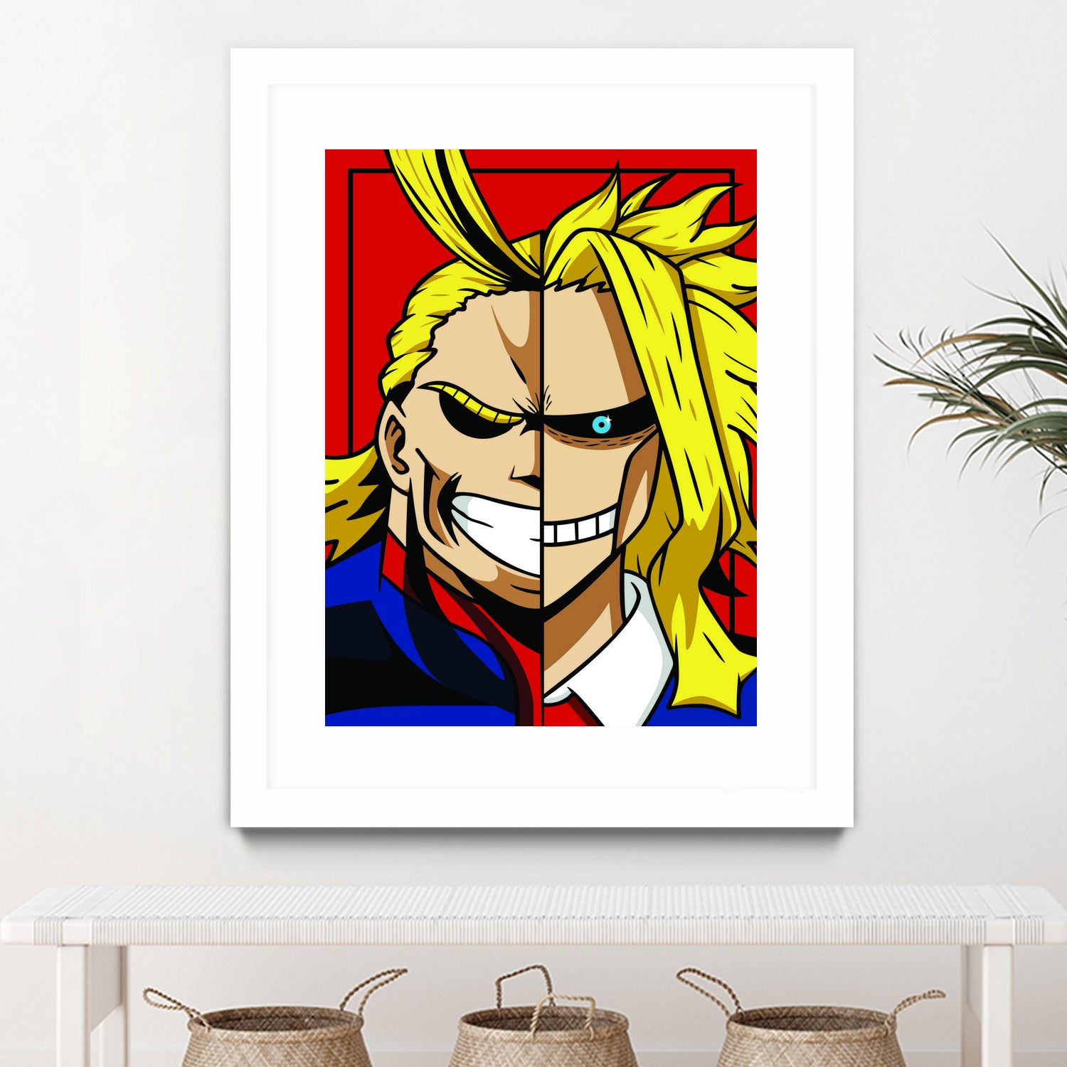 ALL MIGHT My Hero Academia by Muhamat Azmi Muna on GIANT ART - white character design