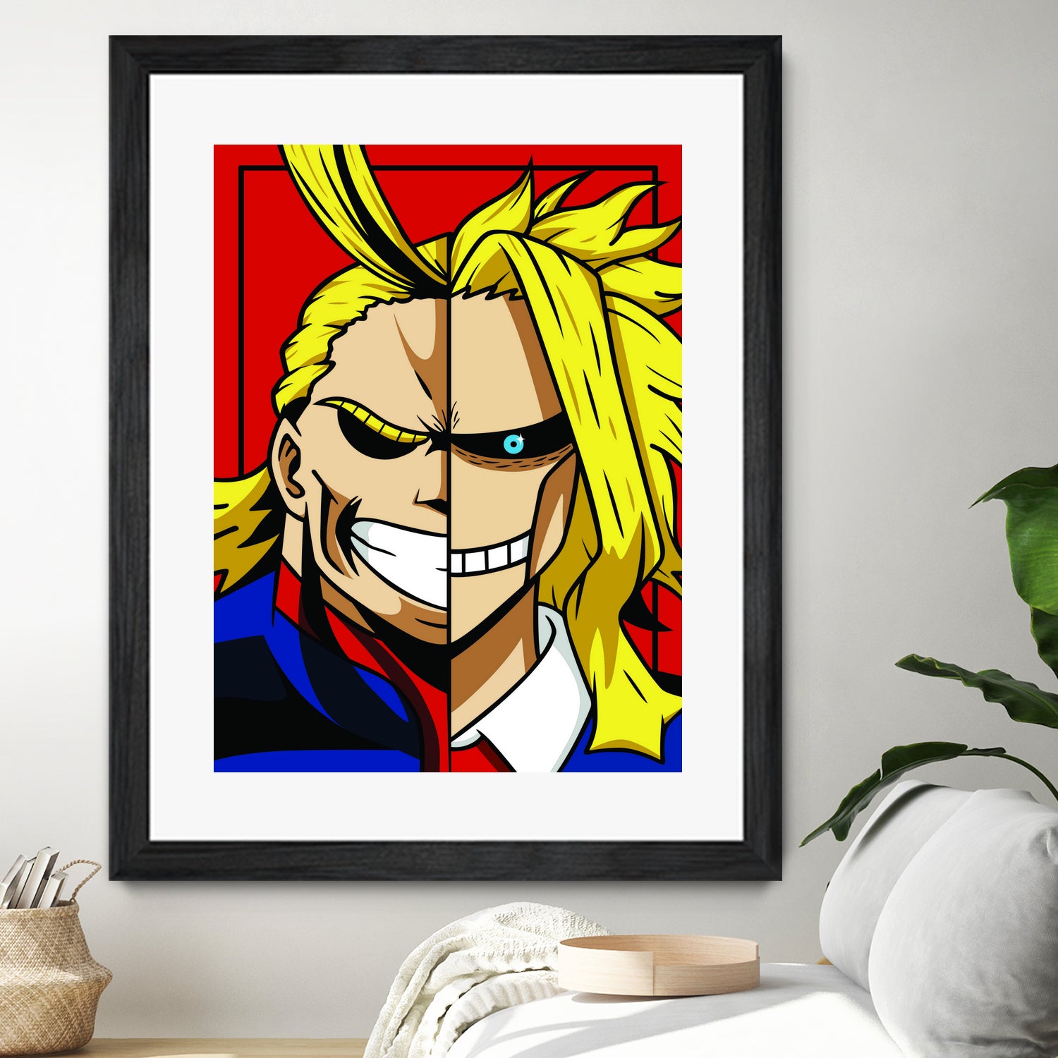 ALL MIGHT My Hero Academia by Muhamat Azmi Muna on GIANT ART - white character design