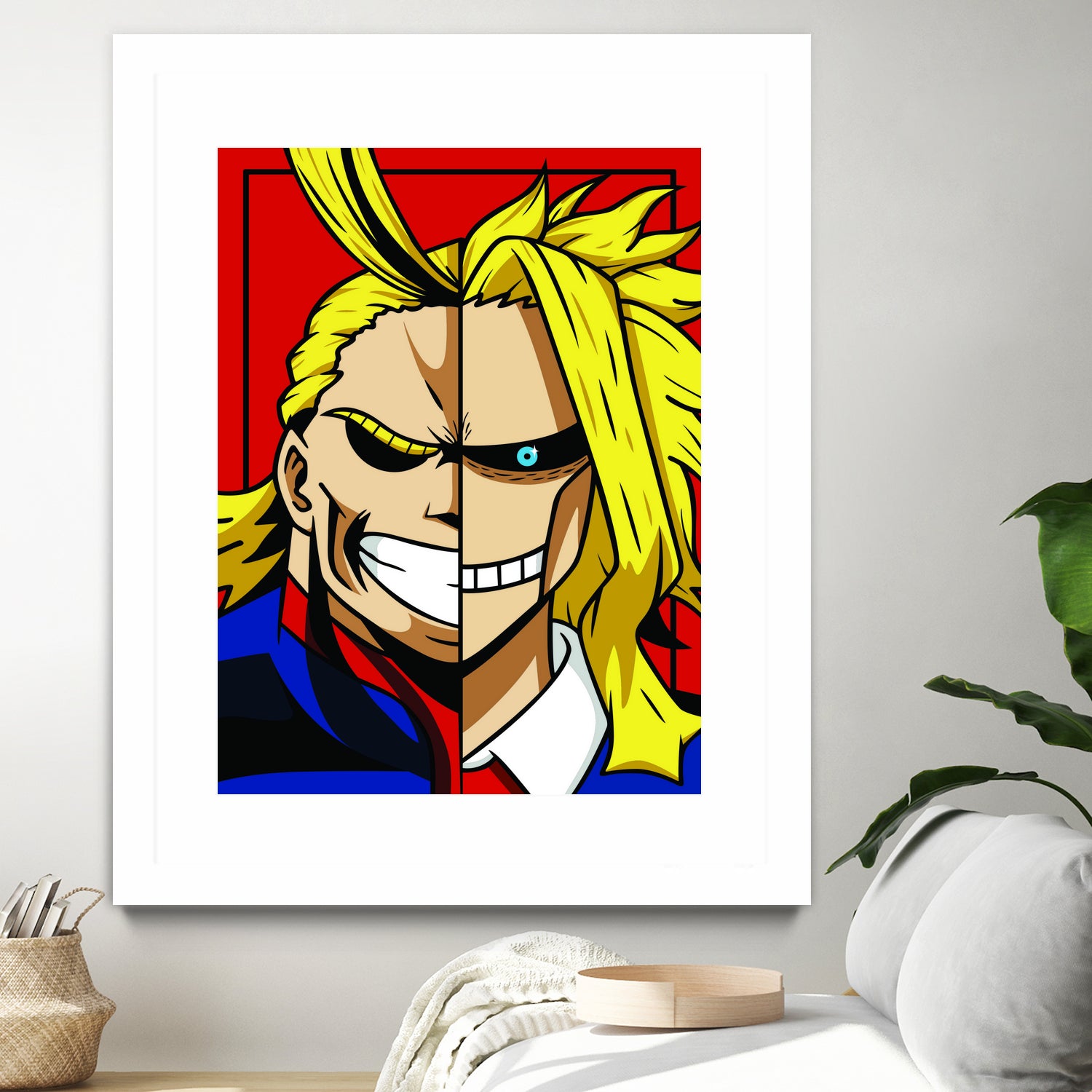 ALL MIGHT My Hero Academia by Muhamat Azmi Muna on GIANT ART - white character design