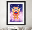 Sailor Moon by Enrique Valles on GIANT ART - orange vector illustration