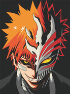 ICHIGO HOLLOW MASK Bleach by Muhamat Azmi Muna on GIANT ART - white character design