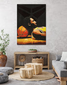 kobe bryant by Yusman Paringotan hotmartogi Pasaribu on GIANT ART - black photo illustration