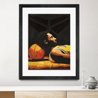 kobe bryant by Yusman Paringotan hotmartogi Pasaribu on GIANT ART - black photo illustration