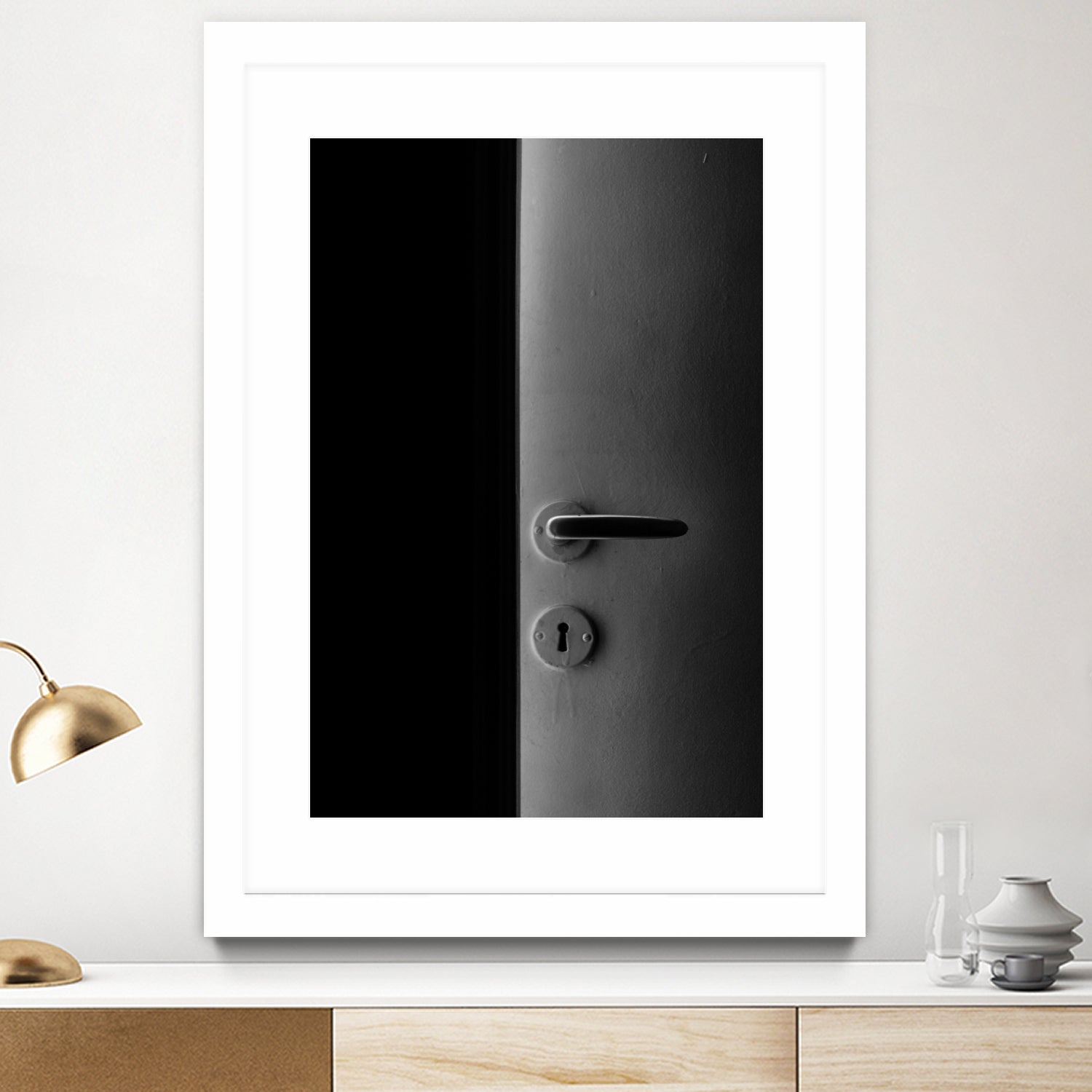 The door by Angeliki Antimisari on GIANT ART - black photo manipulation