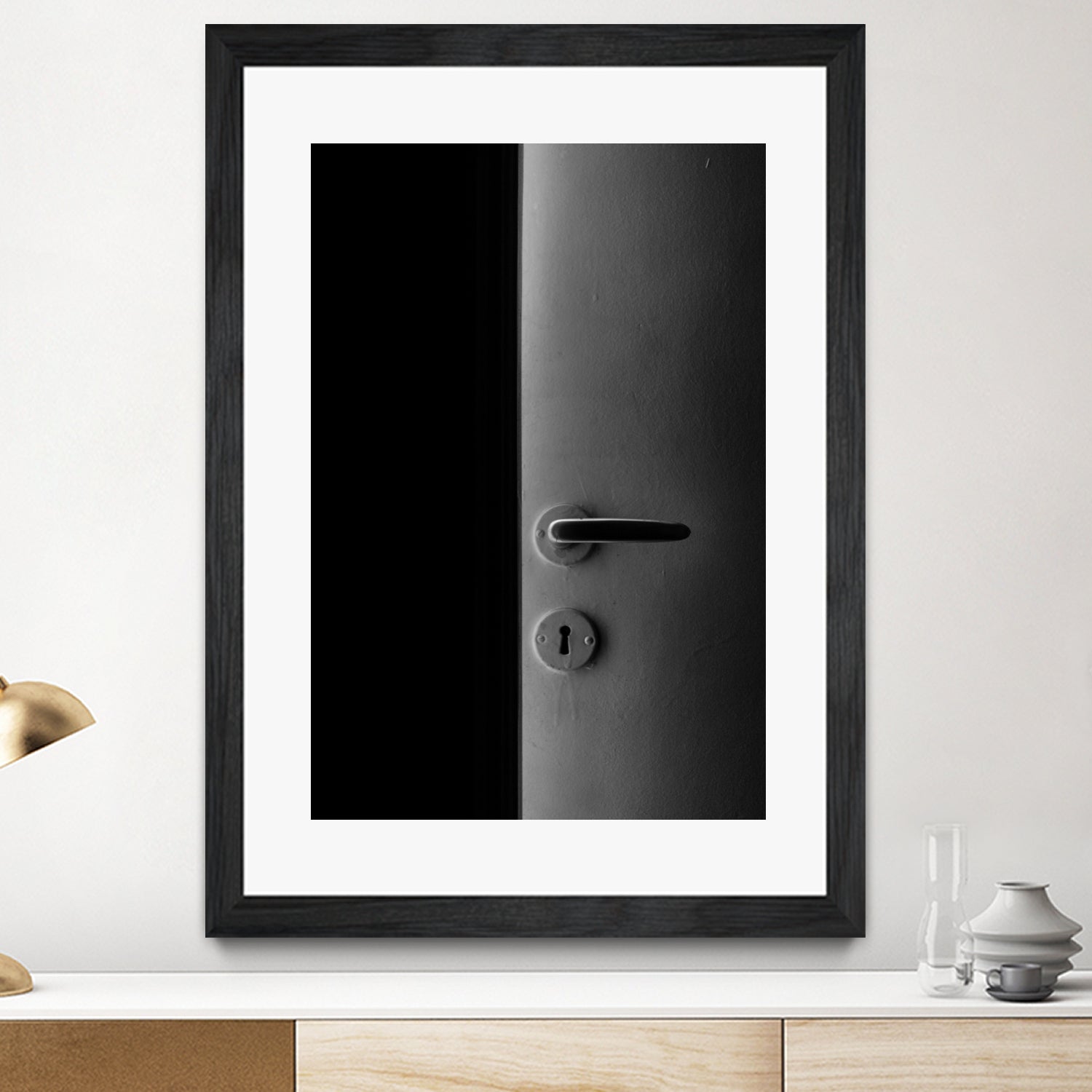 The door by Angeliki Antimisari on GIANT ART - black photo manipulation