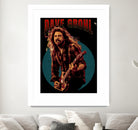 Dave Grohl Live in Show by ade niroi91 on GIANT ART - white photo illustration