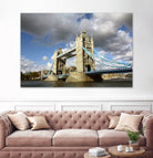 London Brigde by Angeliki Antimisari on GIANT ART - blue photo manipulation