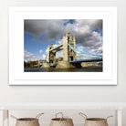 London Brigde by Angeliki Antimisari on GIANT ART - blue photo manipulation