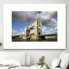 London Brigde by Angeliki Antimisari on GIANT ART - blue photo manipulation