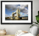 London Brigde by Angeliki Antimisari on GIANT ART - blue photo manipulation