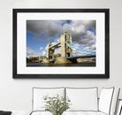 London Brigde by Angeliki Antimisari on GIANT ART - blue photo manipulation