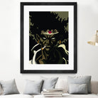 AFRO SAMURAI by Muhamat Azmi Muna on GIANT ART - white character design