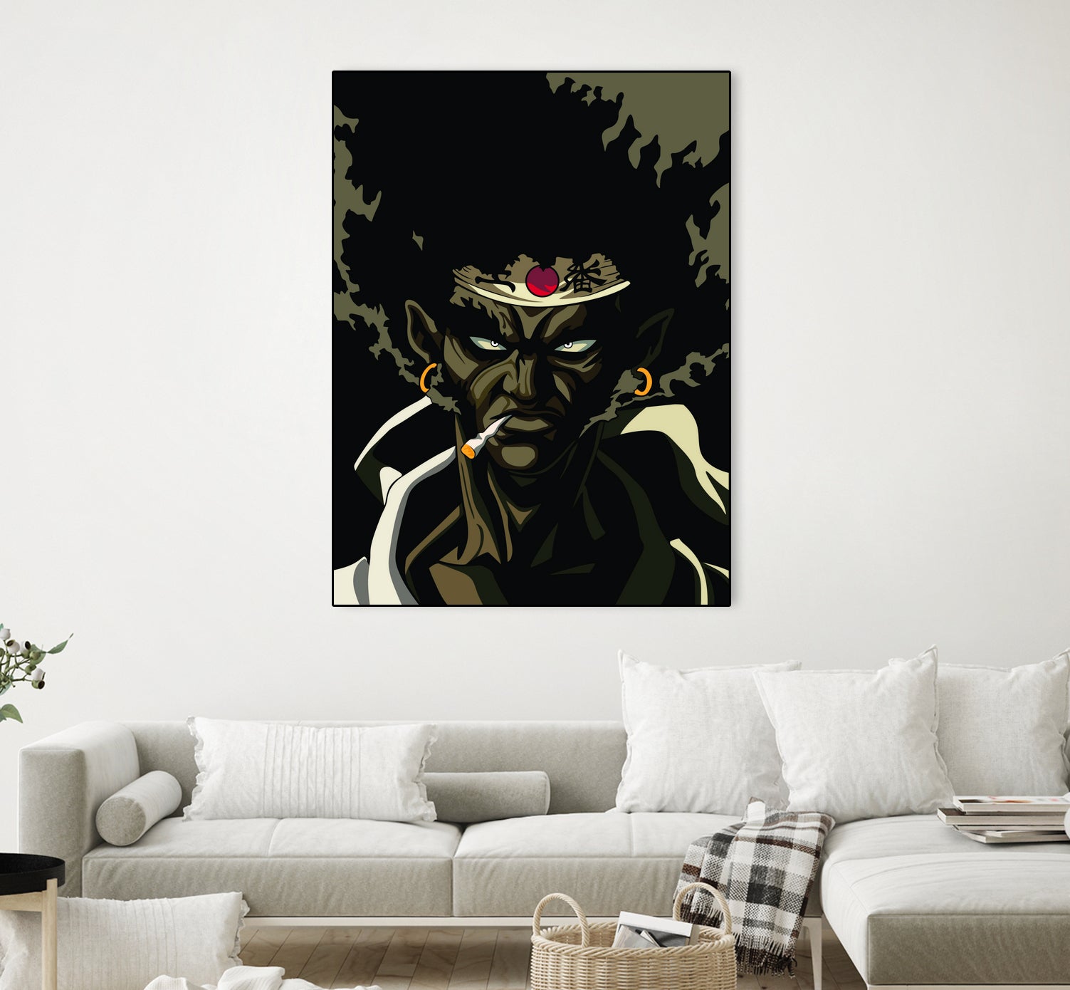 AFRO SAMURAI by Muhamat Azmi Muna on GIANT ART - white character design