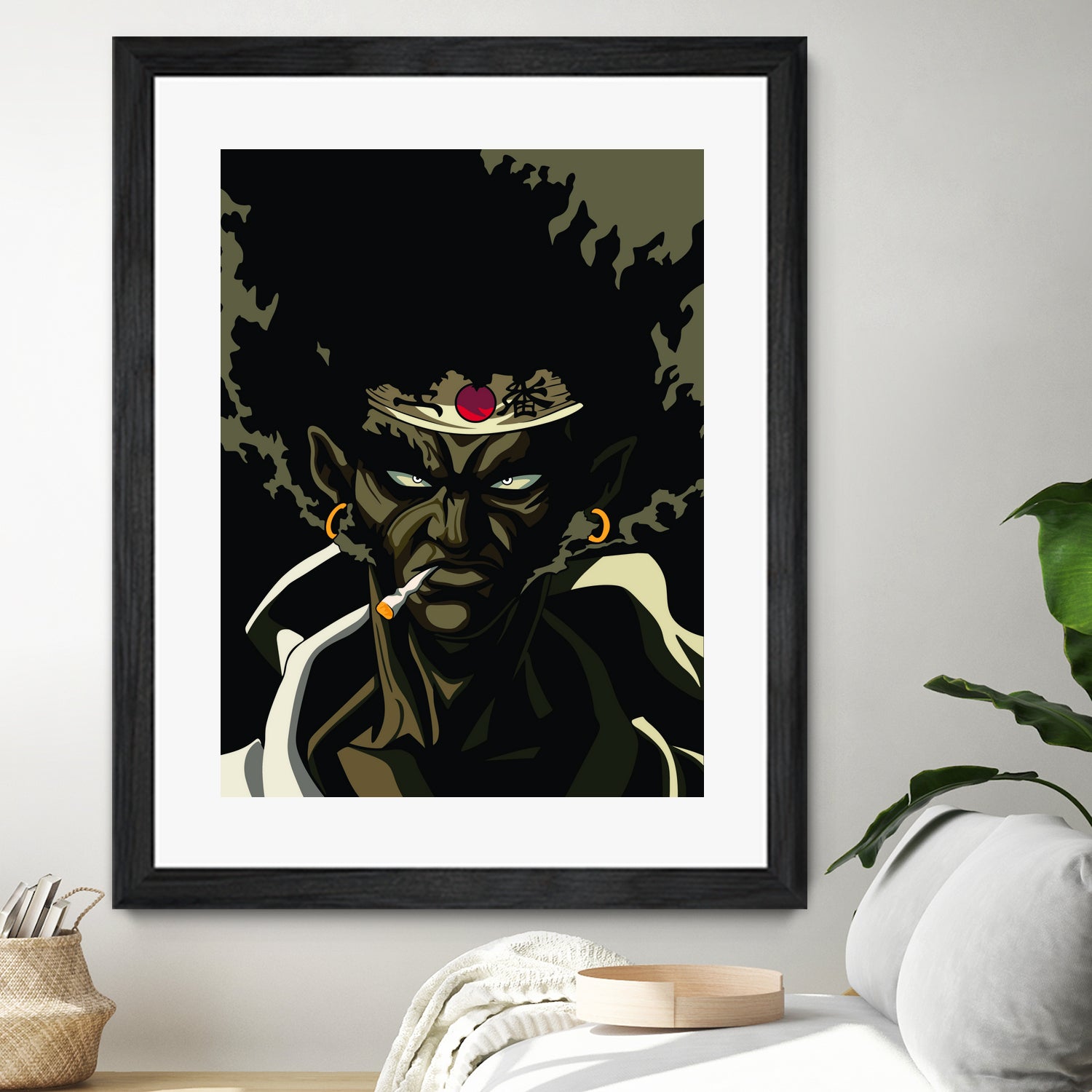 AFRO SAMURAI by Muhamat Azmi Muna on GIANT ART - white character design