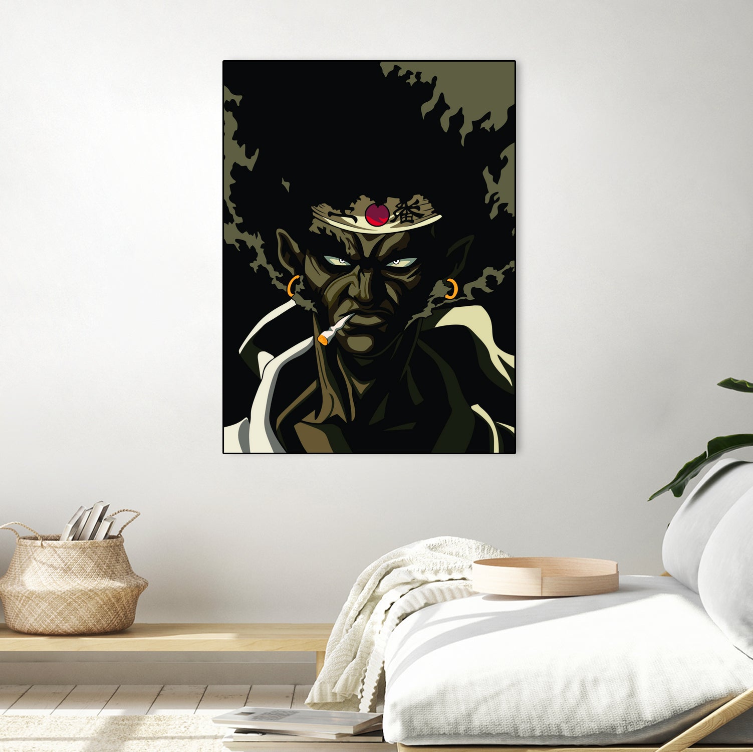 AFRO SAMURAI by Muhamat Azmi Muna on GIANT ART - white character design