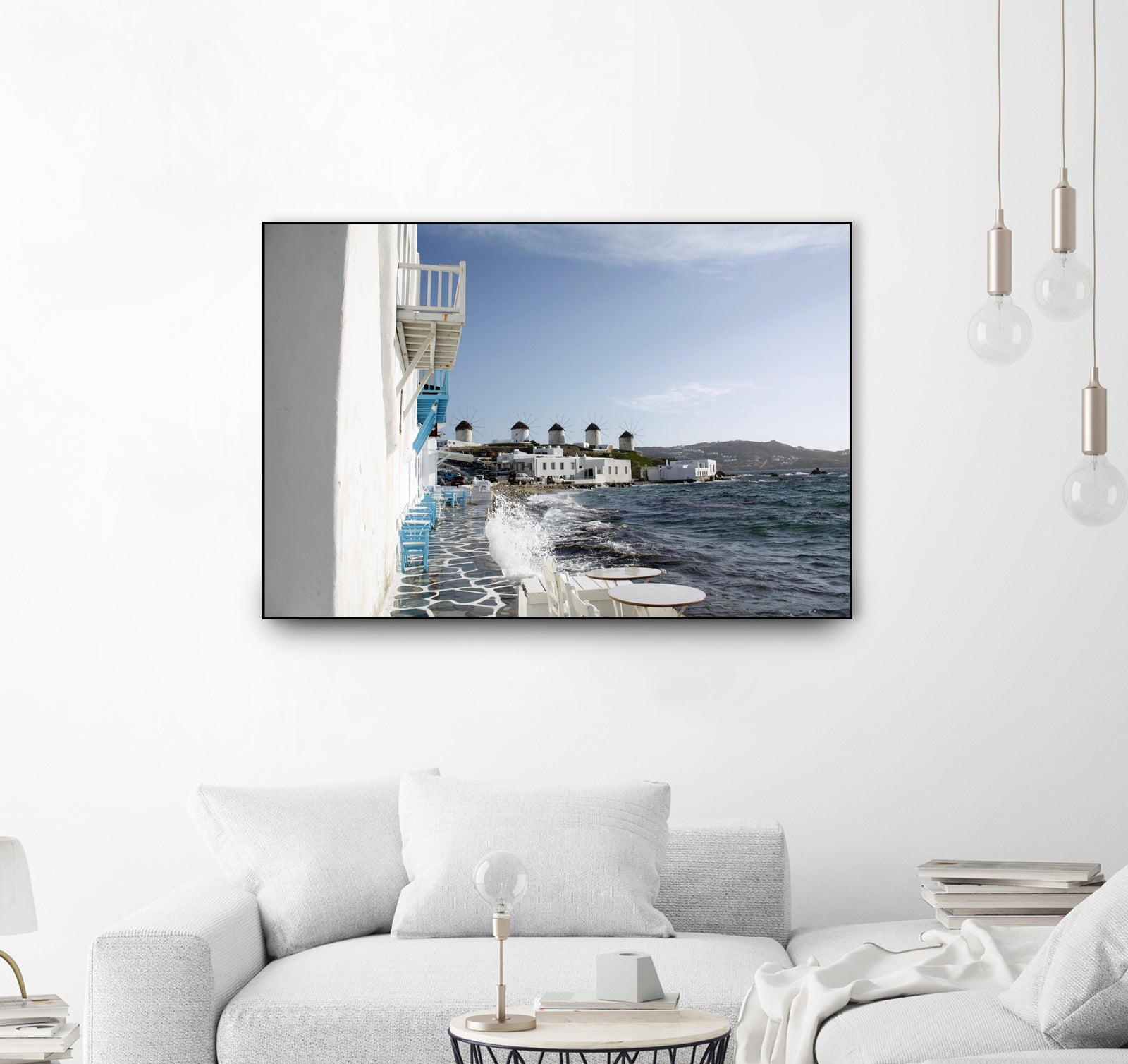 Mykonos by Angeliki Antimisari on GIANT ART - blue photo manipulation