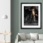 Kobe Bryant Basketball by Septiyan Nugroho on GIANT ART - white digital painting