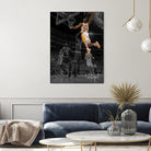 Kobe Bryant Basketball by Septiyan Nugroho on GIANT ART - white digital painting