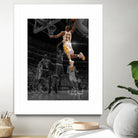 Kobe Bryant Basketball by Septiyan Nugroho on GIANT ART - white digital painting