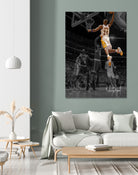 Kobe Bryant Basketball by Septiyan Nugroho on GIANT ART - white digital painting