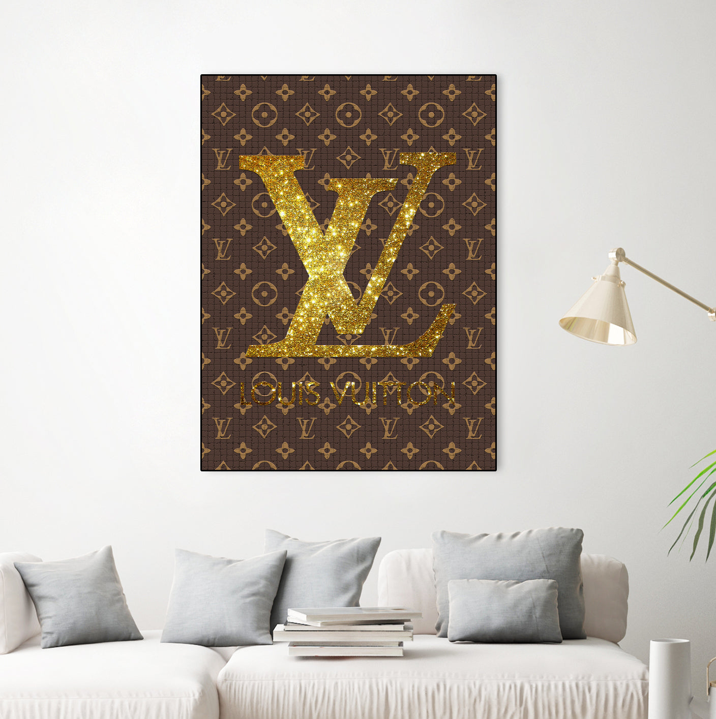 Louis Vuitton by Yusman Paringotan hotmartogi Pasaribu on GIANT ART - gray photo illustration