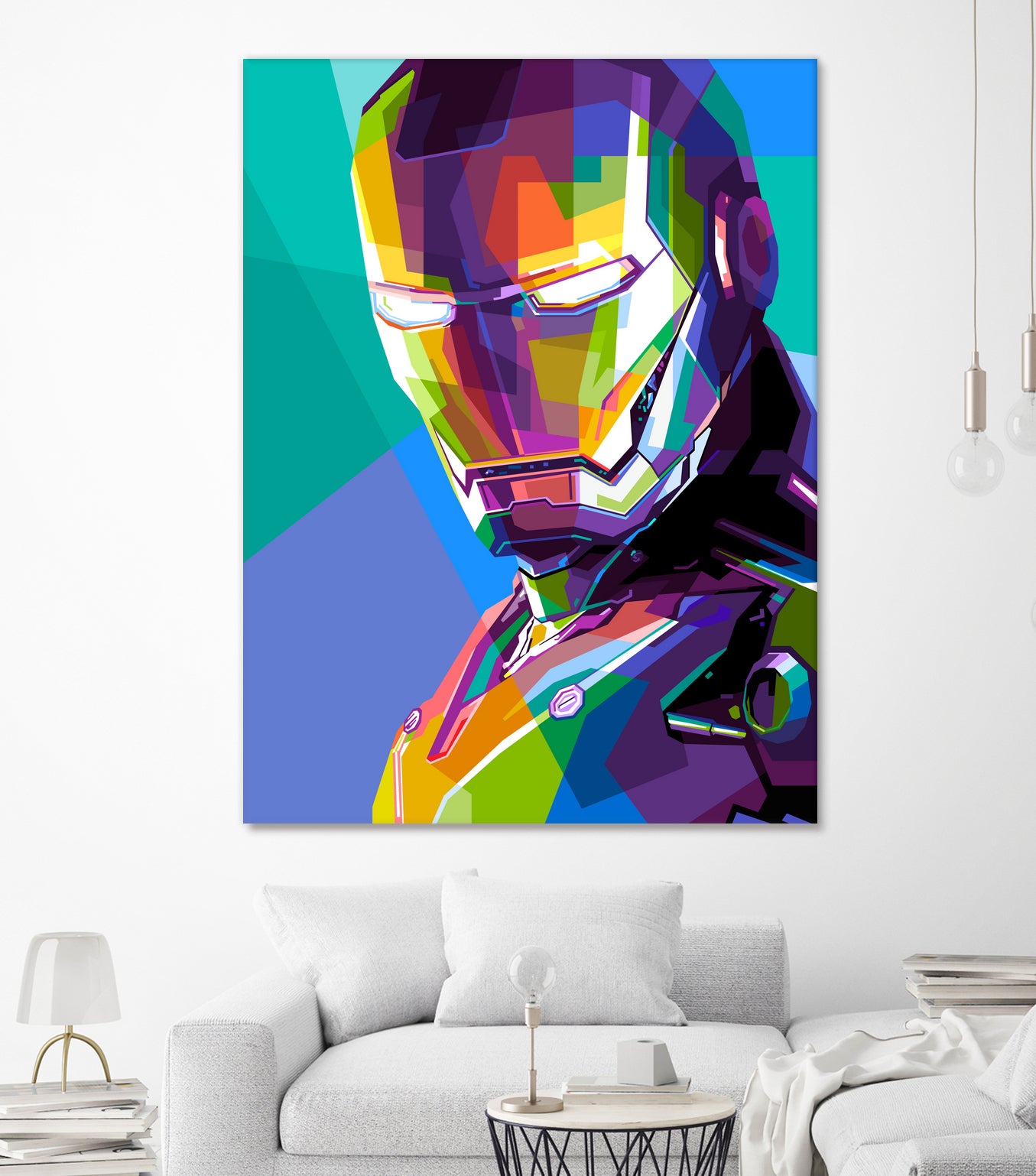 iron man by muzakkir ahmad on GIANT ART - white digital drawing