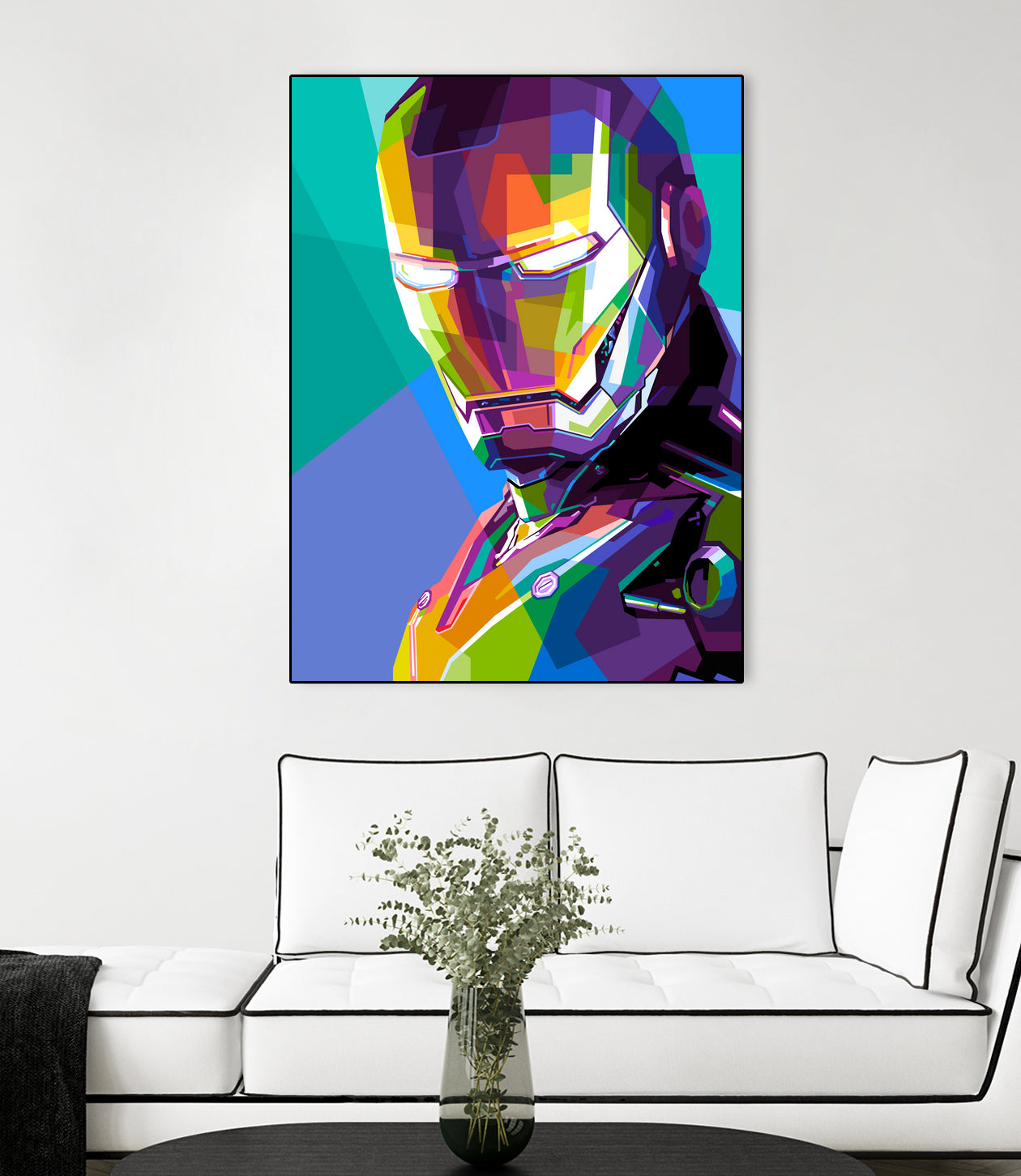 iron man by muzakkir ahmad on GIANT ART - white digital drawing