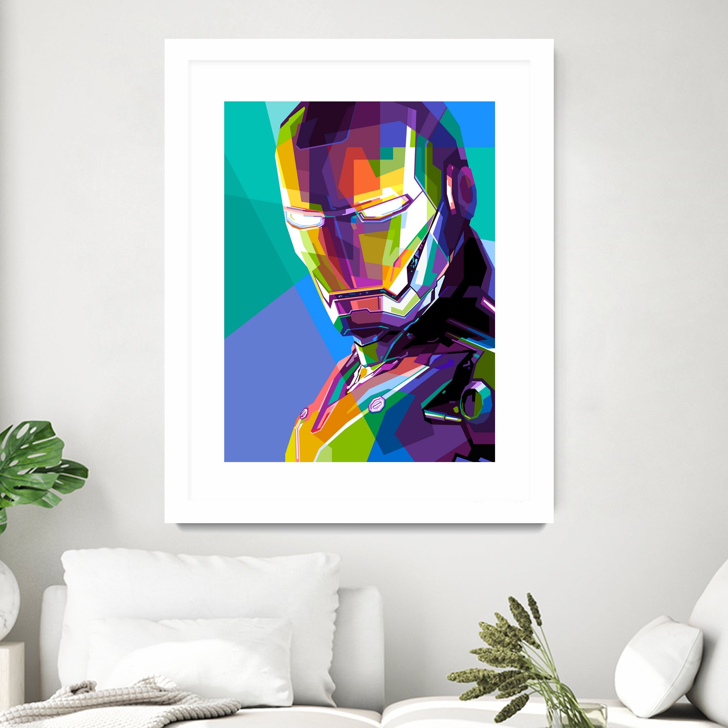 iron man by muzakkir ahmad on GIANT ART - white digital drawing