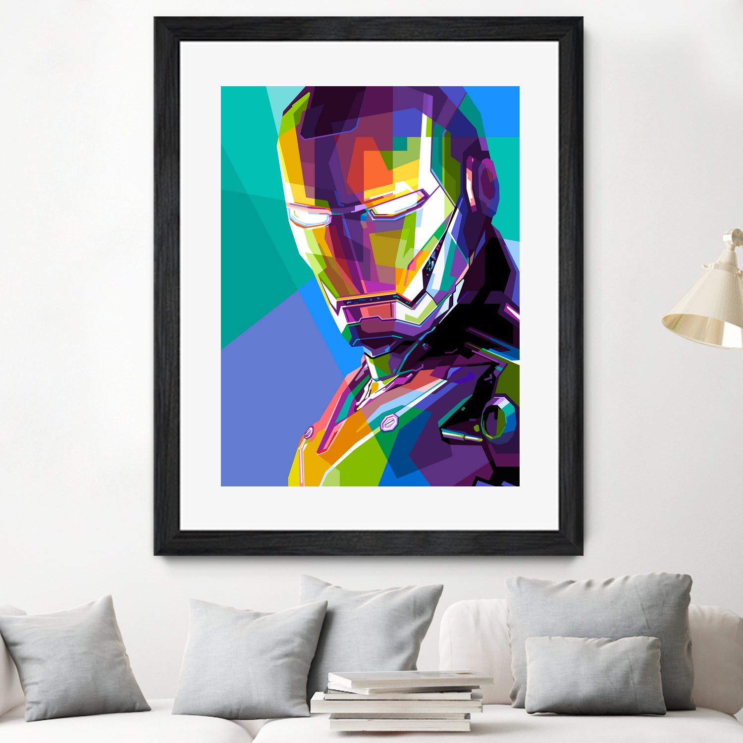 iron man by muzakkir ahmad on GIANT ART - white digital drawing