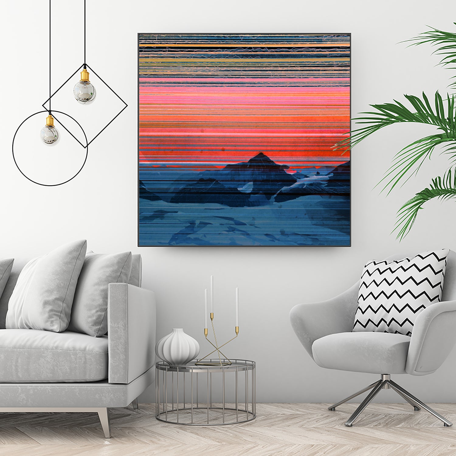 Enjoy the Silence by Jamison Gish on GIANT ART - pink digital painting