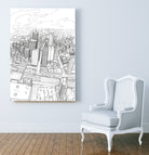 Toronto 3/3 by Anne Ma on GIANT ART - black mixed media