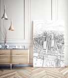 Toronto 3/3 by Anne Ma on GIANT ART - black mixed media