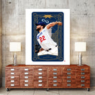 Dodgers Tarot: The Magician by Claudia Labarca on GIANT ART - blue digital painting