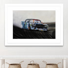 Hoonicorn Drift Car II by João Bello on GIANT ART - blue mixed media