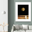 harvest moon by Katherine Blower on GIANT ART - black digital painting