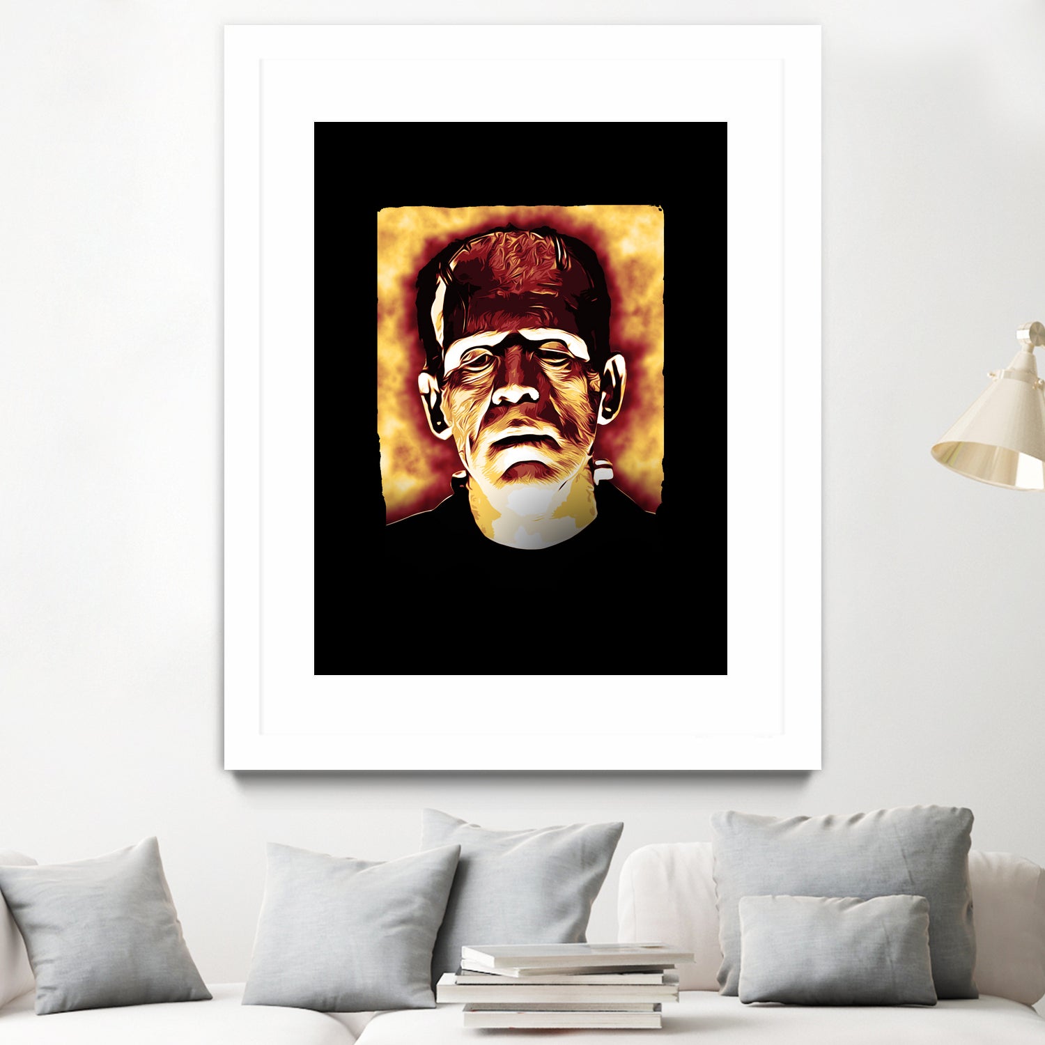 Frankenstein Custom Fansart Style by ade niroi91 on GIANT ART - black photo illustration