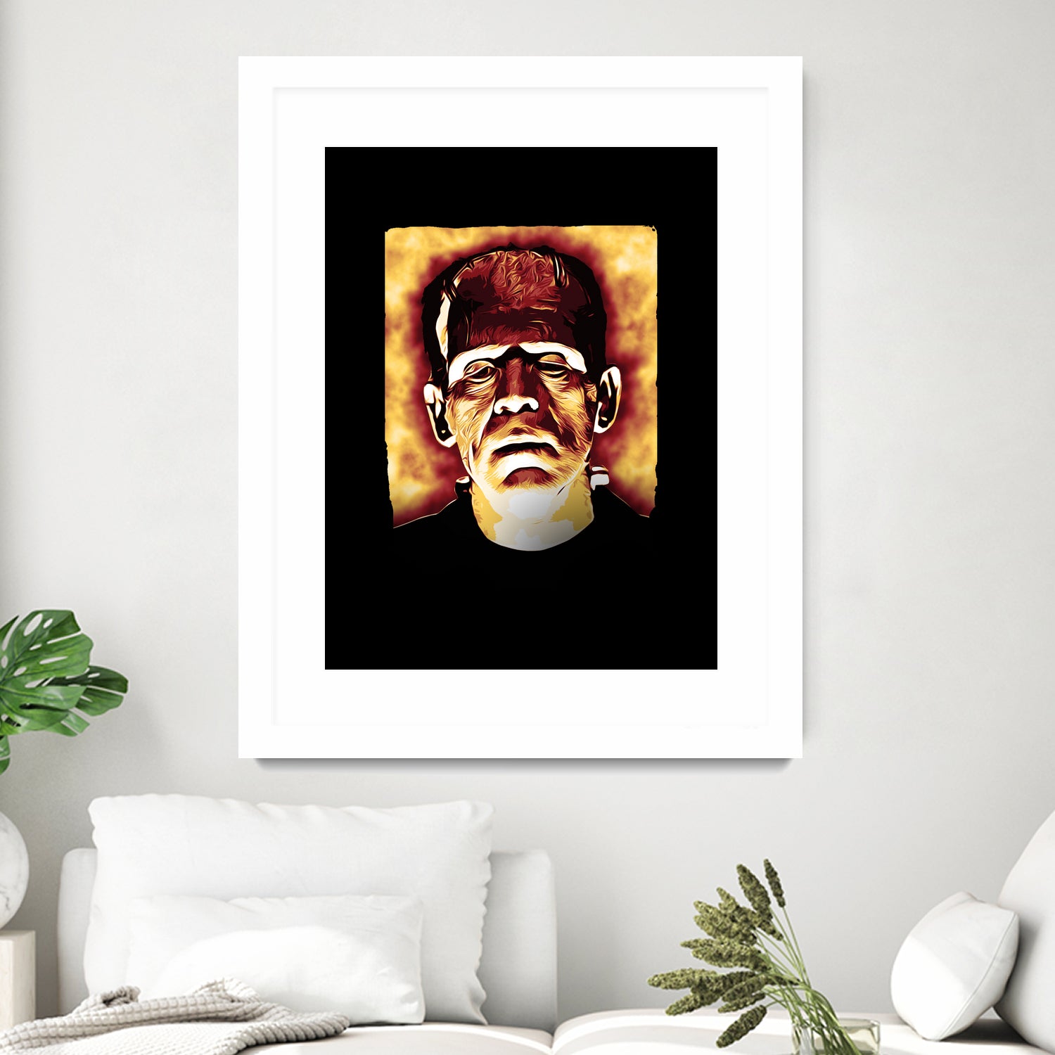 Frankenstein Custom Fansart Style by ade niroi91 on GIANT ART - black photo illustration