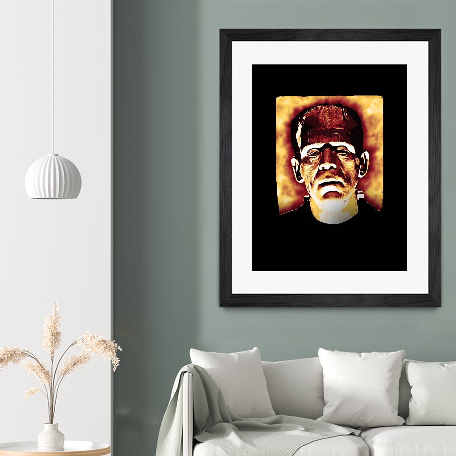 Frankenstein Custom Fansart Style by ade niroi91 on GIANT ART - black photo illustration